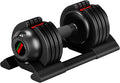 Adjustable Dumbbell 3-44 lb Set with Tray - Fast Dial Change