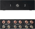 2 Port Amplifier Speaker Selector A/B Switch - Simple Amp Switching