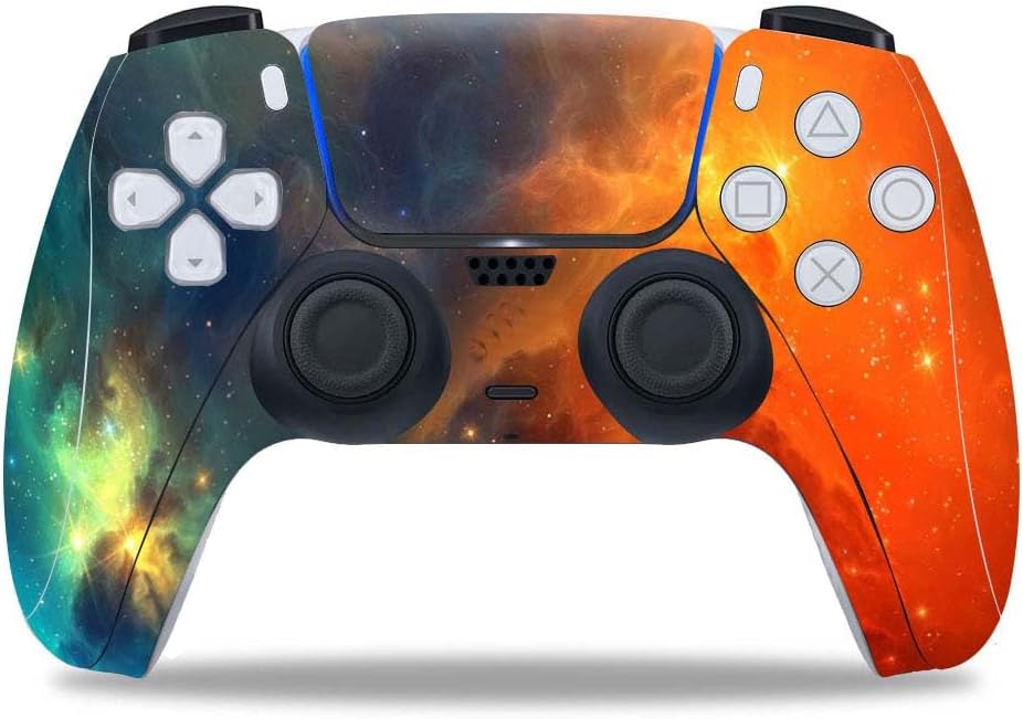 PS5 Vinyl Skin: Double Nebula - Decorate & Protect!