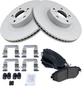 Front Ceramic Brake Pad & G-Coated Rotor Kit for Subaru - Direct Fit