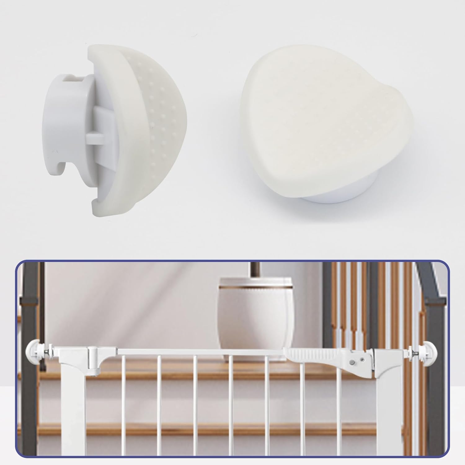 Universal Baby Gate Adapter 2 Pack - Secure Stairs!