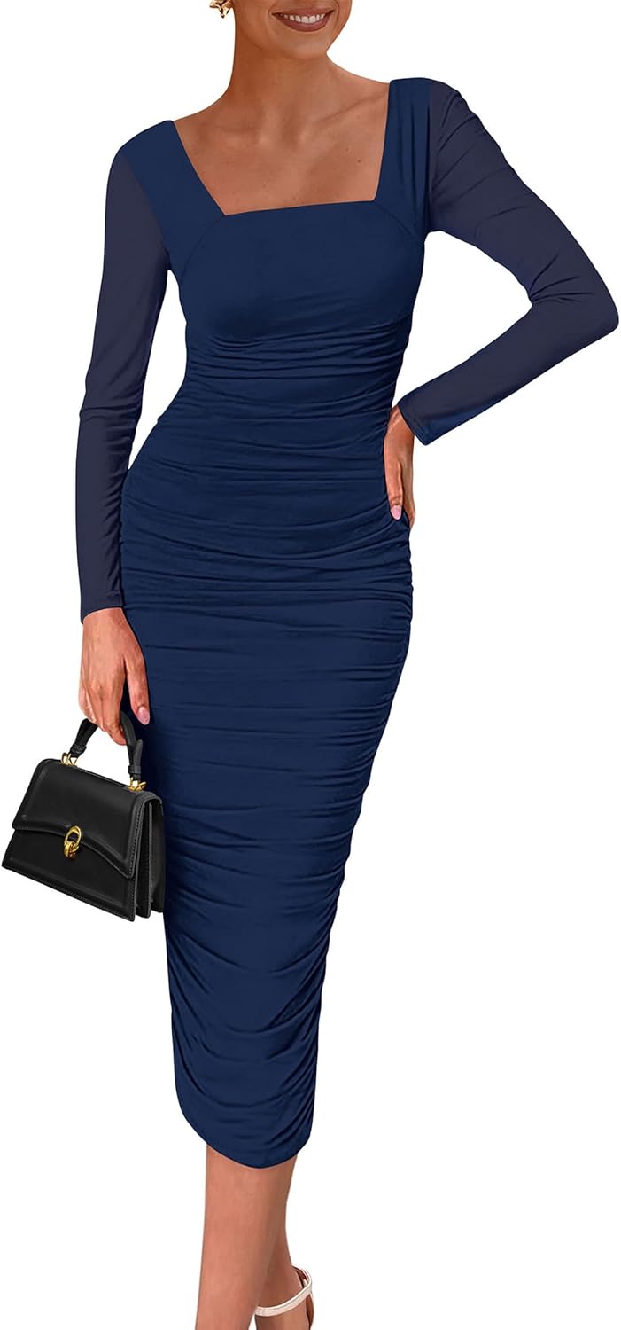 PRETTYGARDEN Fall Wedding Guest Dresses for Women 2025