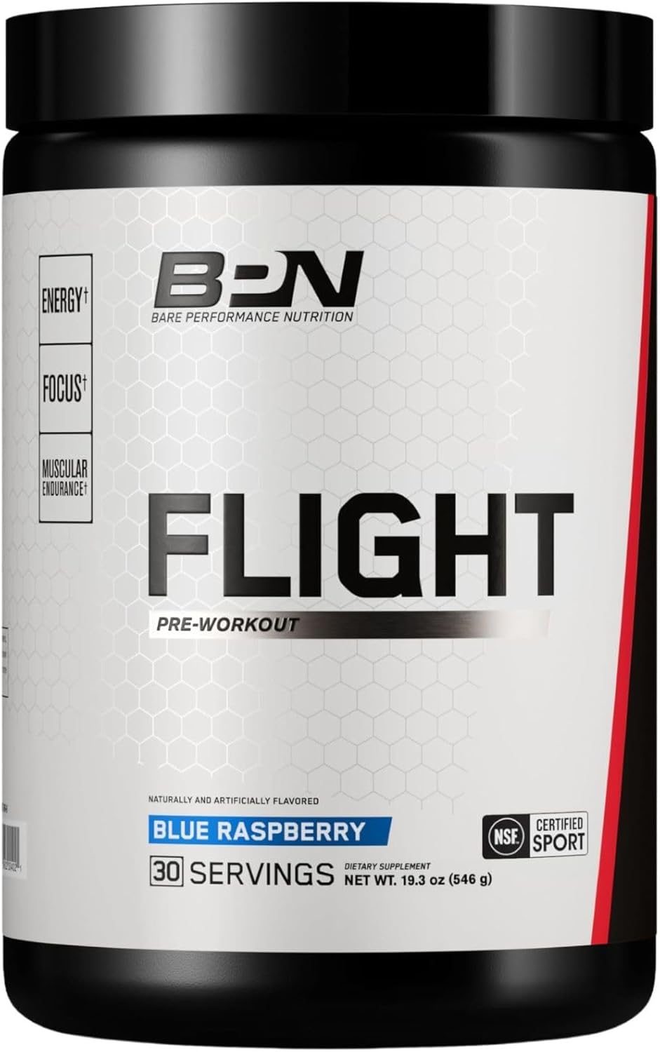 BPN Flight Pre Workout for Energy, Focus, and Endurance Boost