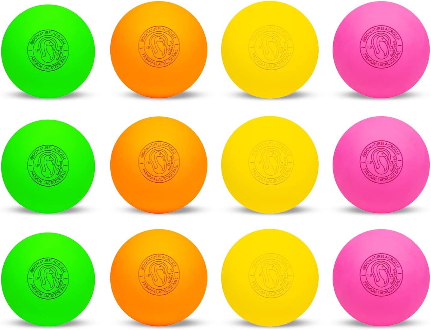 Signature Lacrosse Ball Set - Durable Massage Tools