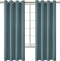 BGment Room Darkening Curtains 72 in - Stone Blue Thermal Panels