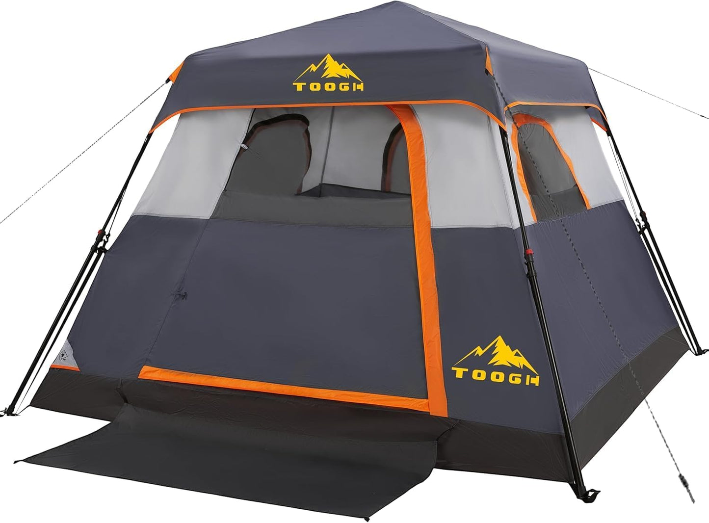 3/4 Person Camping Tent with Instant Setup for Family Adventures