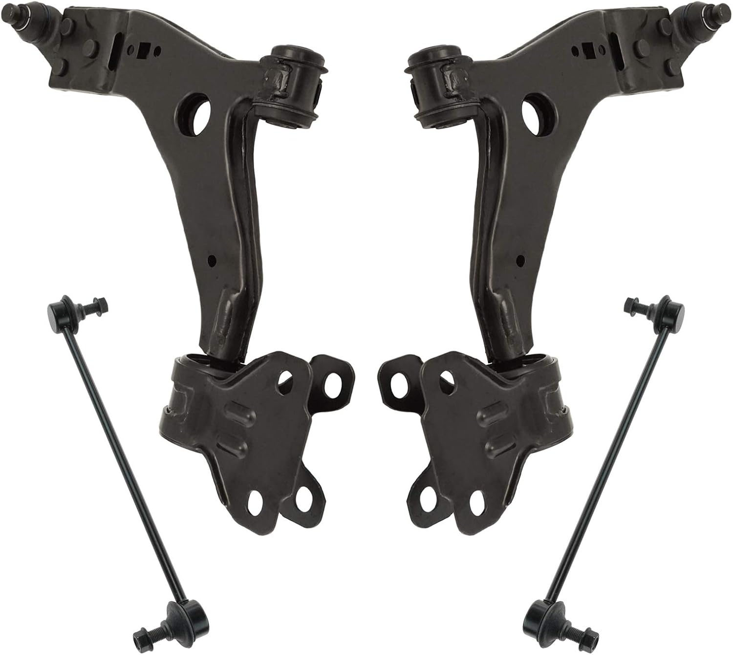 TRQ Front Suspension Kit Control Arm with Ball Joint for Ford