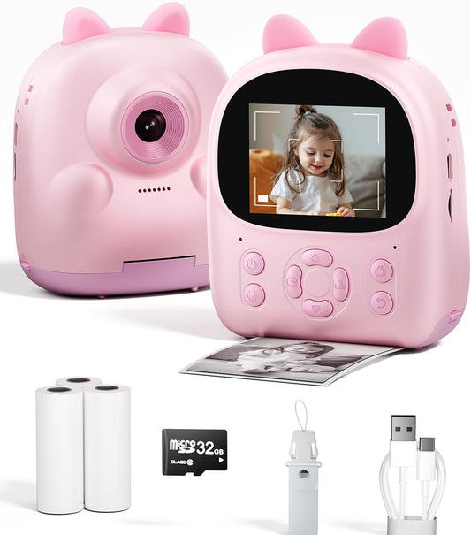 Instant Print Kids Camera - Unleash Creativity in a Snap!