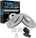 TRQ Rear Brake Pad & Rotor Kit for 2005-2014 Ford Mustang