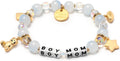 Colorful Bead Word Bracelet with Positive Affirmations for Inspiration
