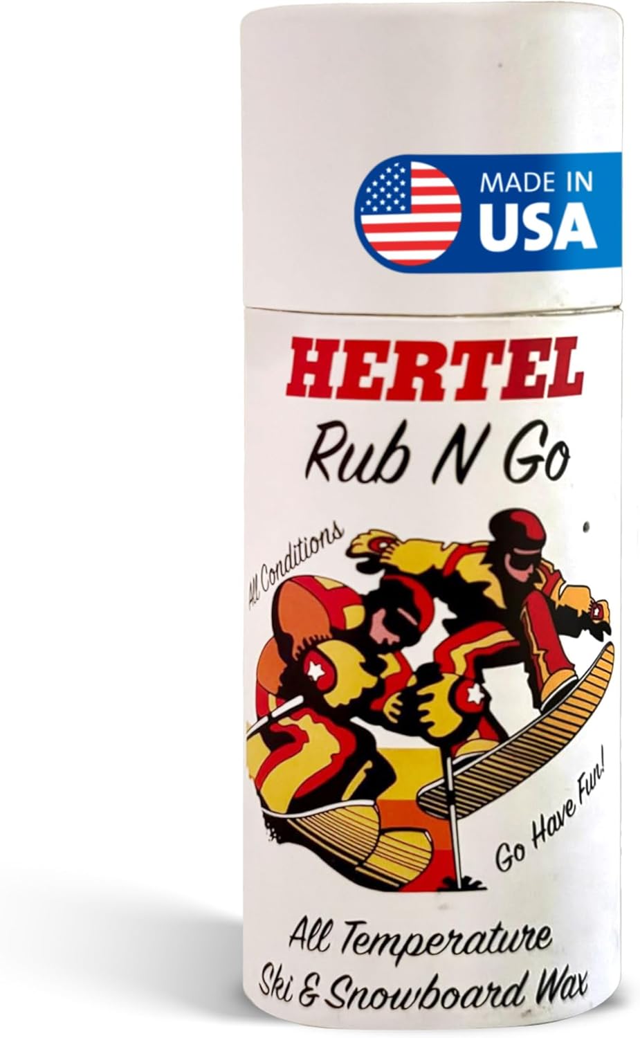 Long Lasting All-Temp Ski Wax - Easy Apply, Any Weather (70g)