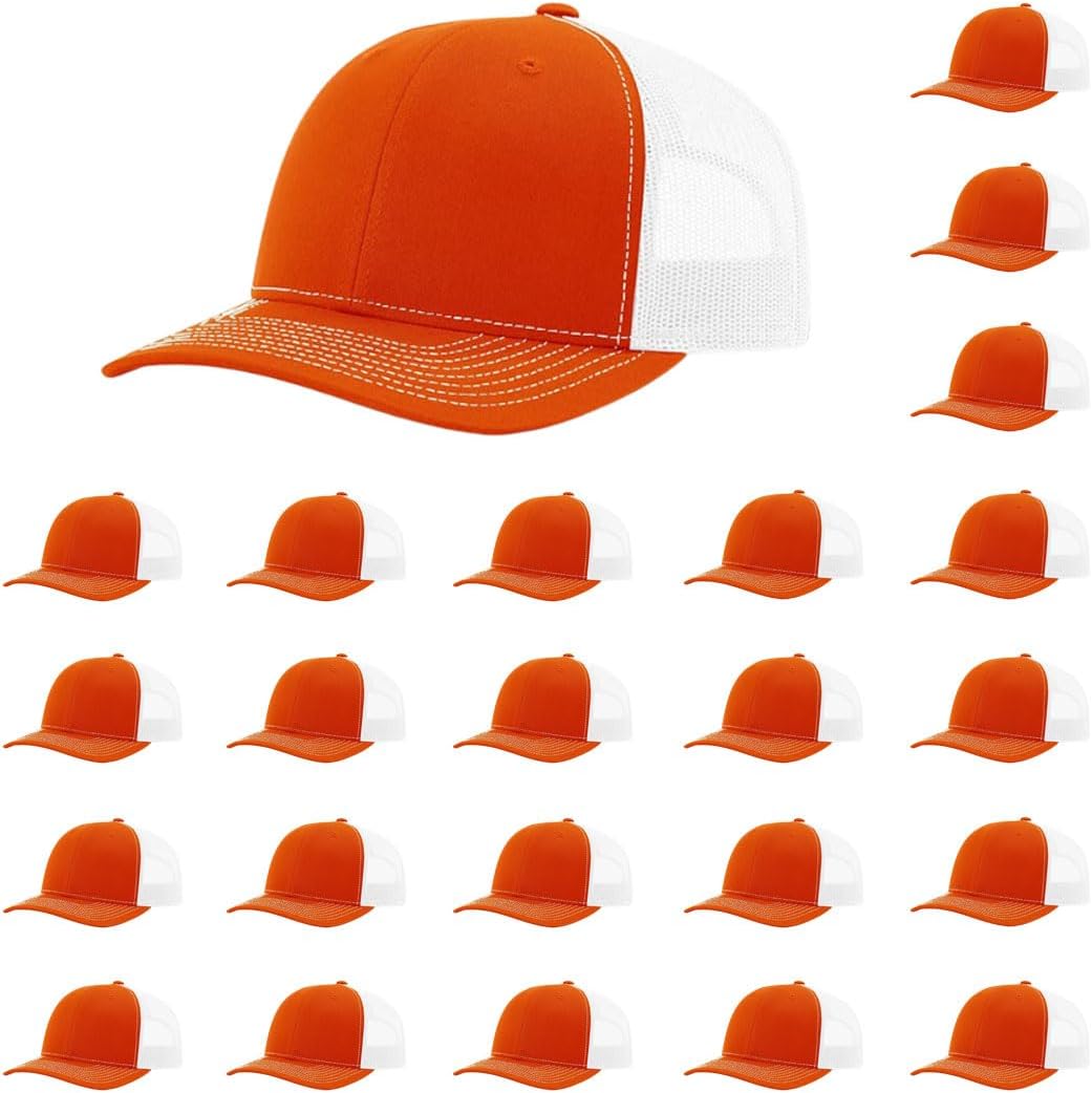 Richardson 112 Classic Six-Panel Adjustable Snapback Trucker Cap