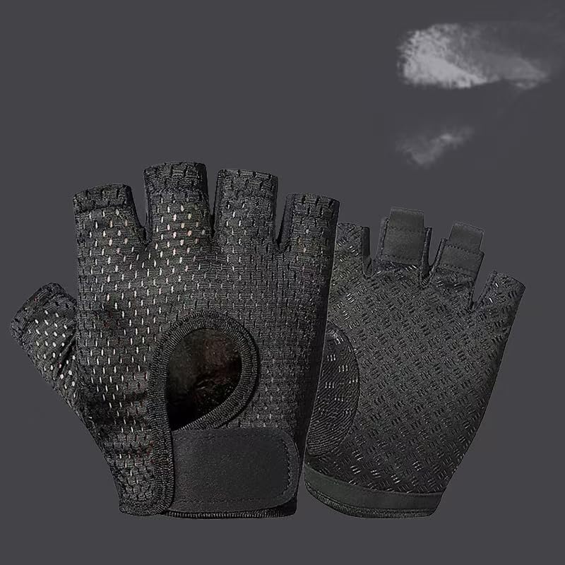 YEHIEL Full Palm Protection Gym Gloves