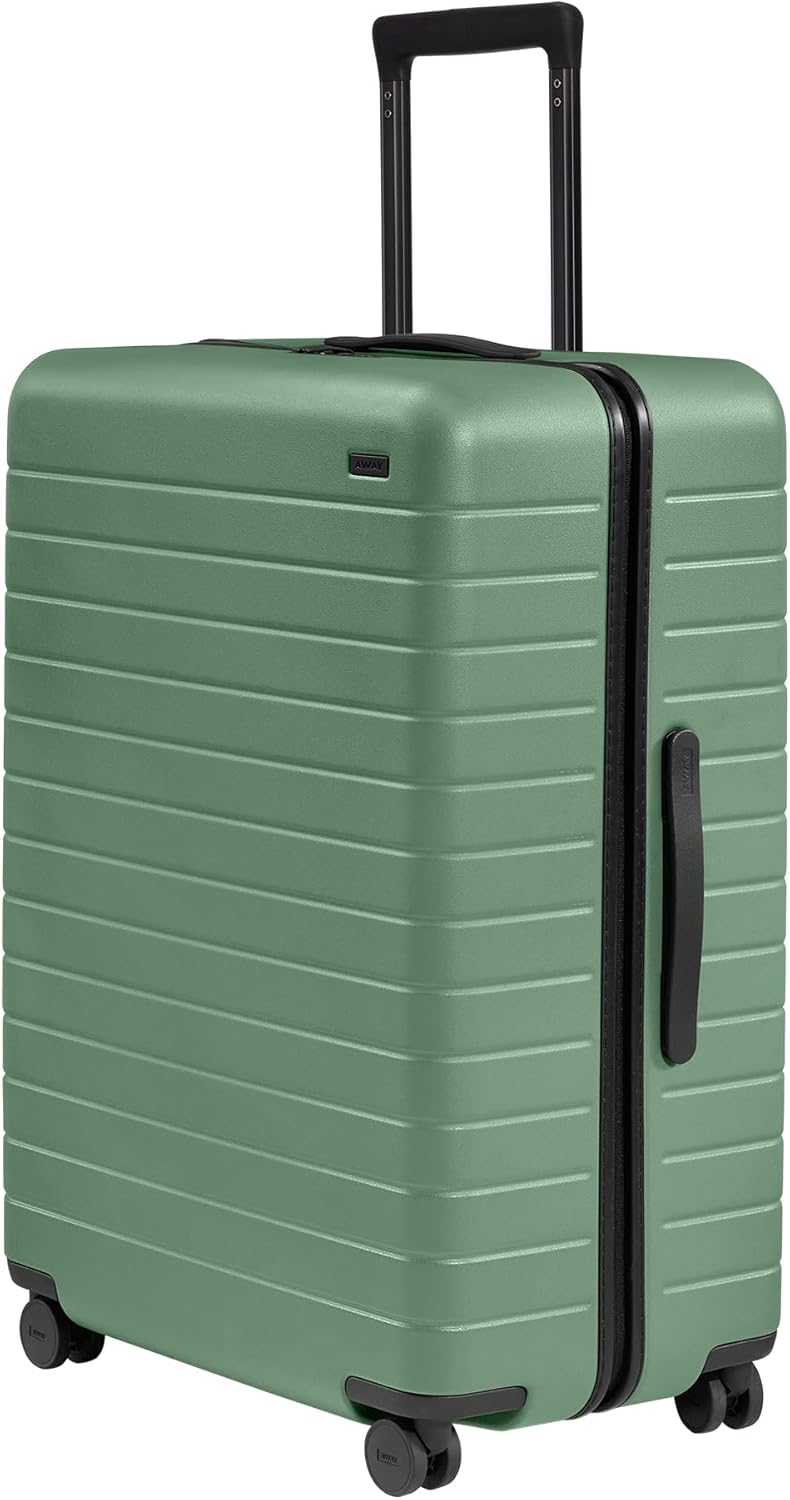 Large Checked Luggage with Spinner Wheels for Easy Travel