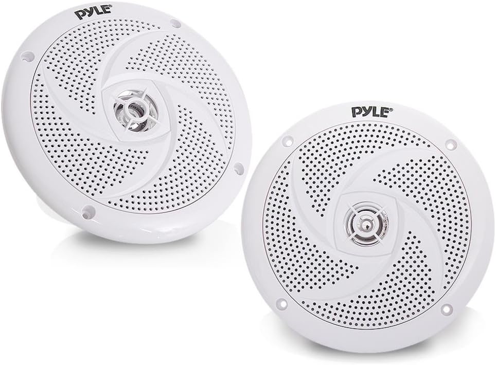 240W Pyle Marine Speakers - Powerful Outdoor Sound!