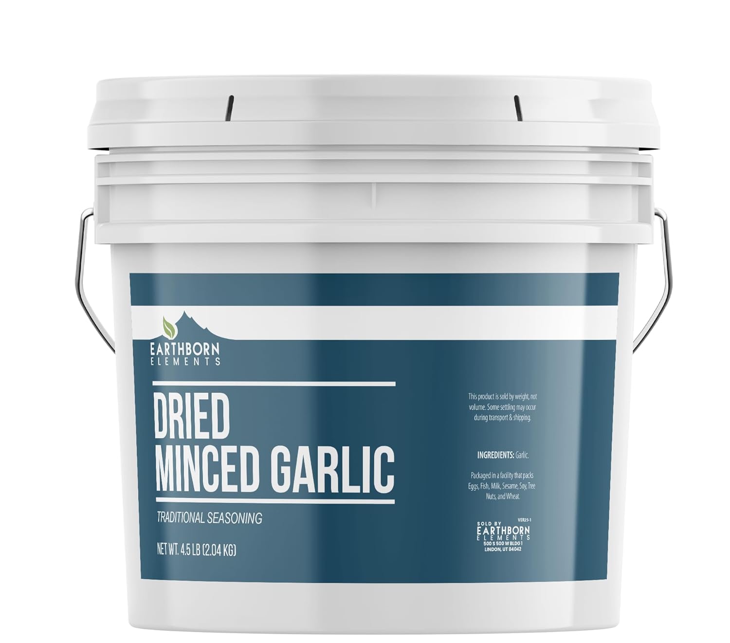 Earthborn Elements Dried Minced Garlic 1 Gallon Bucket Review