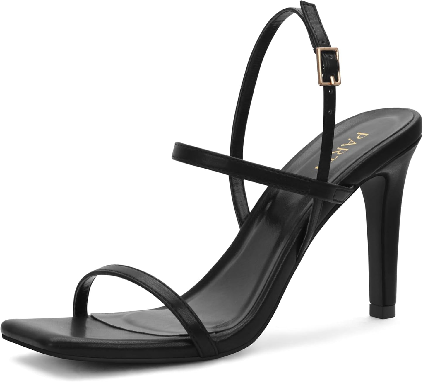 Women's Strappy High Heeled Sandals for Comfy Weddings