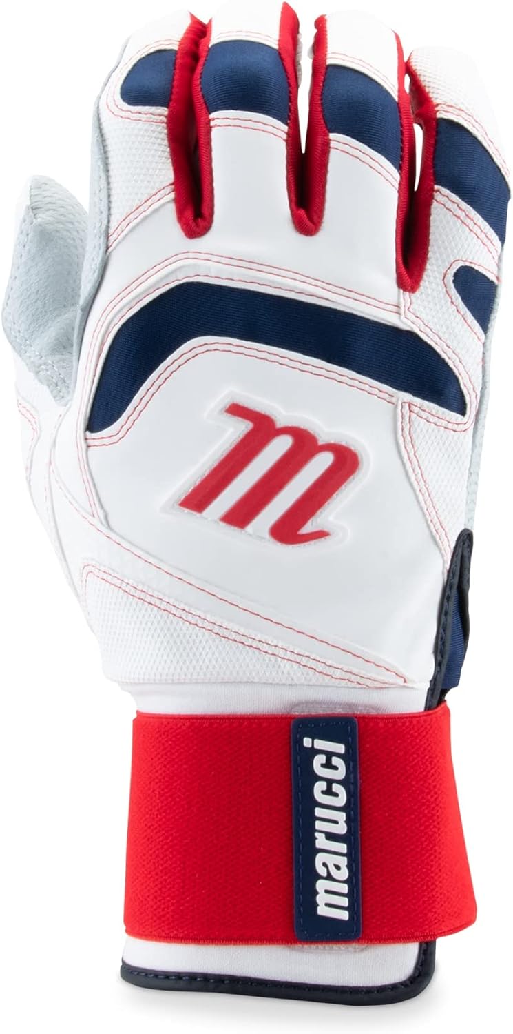 Marucci Adult Full WRAP Signature Batting Glove for Maximum Grip