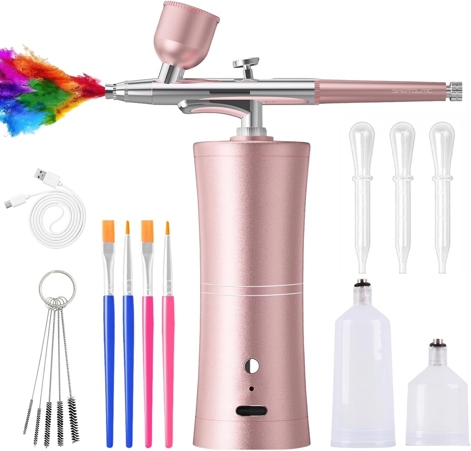 Portable Airbrush Kit for Multi-Use