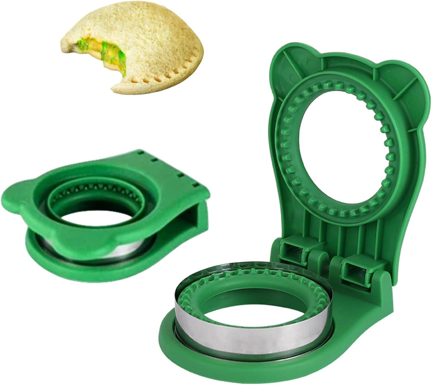 Crustless Sandwich Maker - Seal & Cut with Ease!