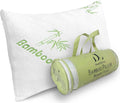 Memory Foam Bamboo Pillow King 20in x 36in Adjustable - Neck Pain