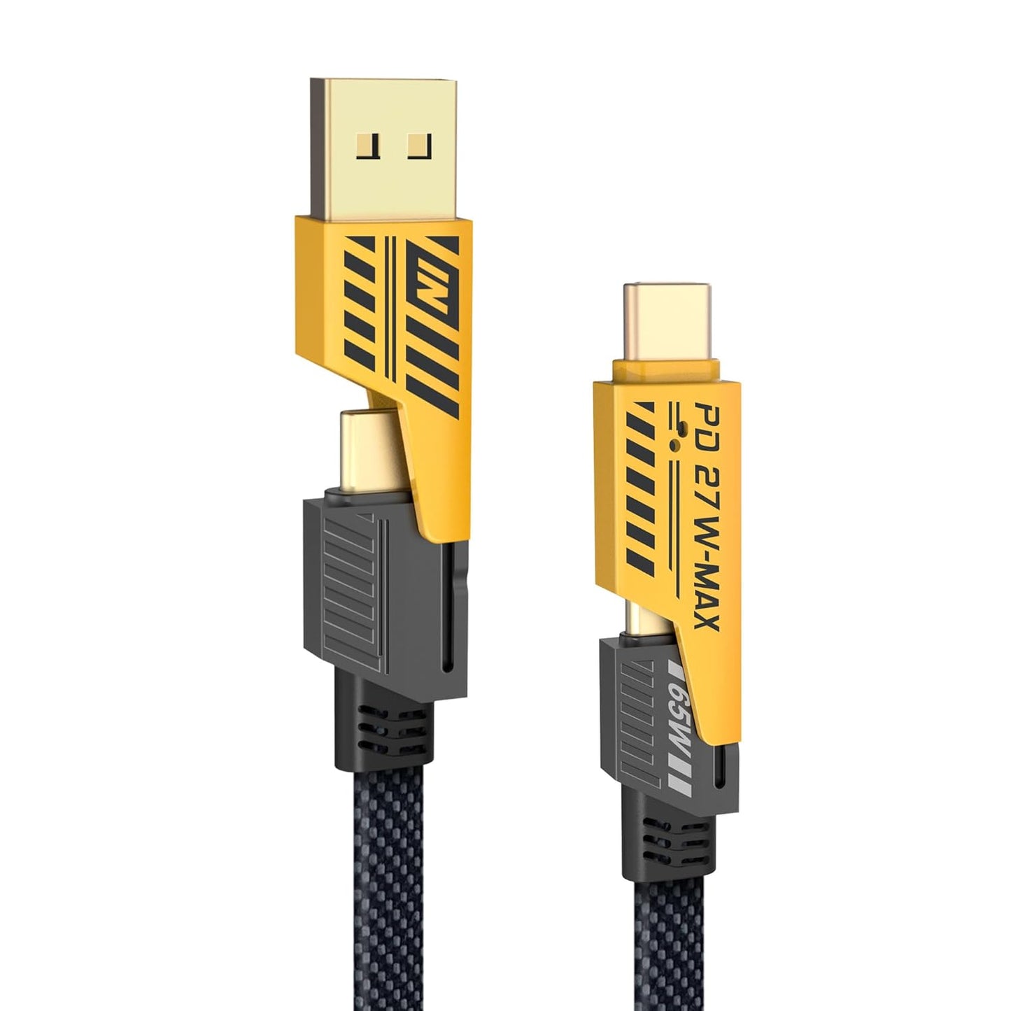 YISH 4-in-1 6Ft Fast Charging Cable - Universal PD 65W