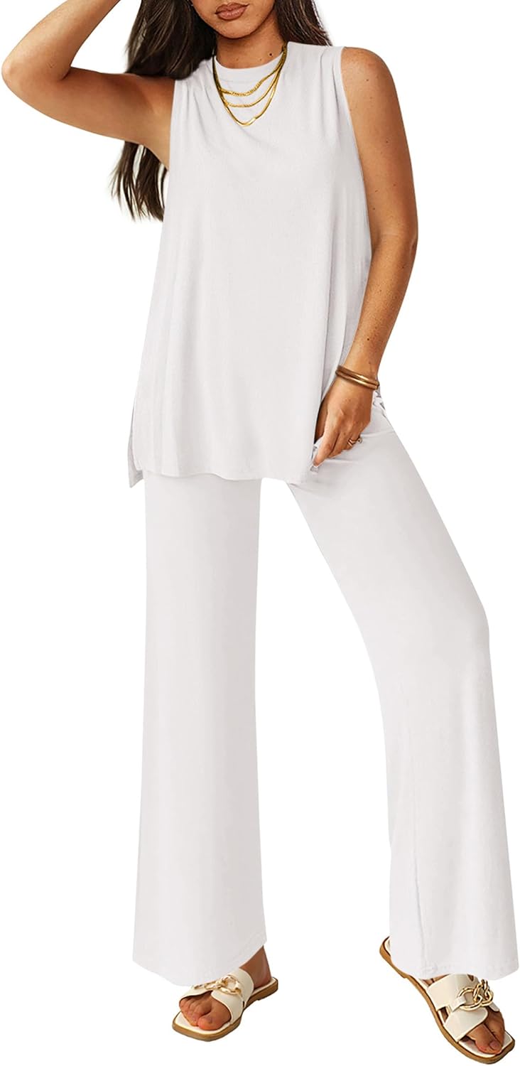 PRETTYGARDEN Women's 2 Piece Lounge Set for Summer Comfort