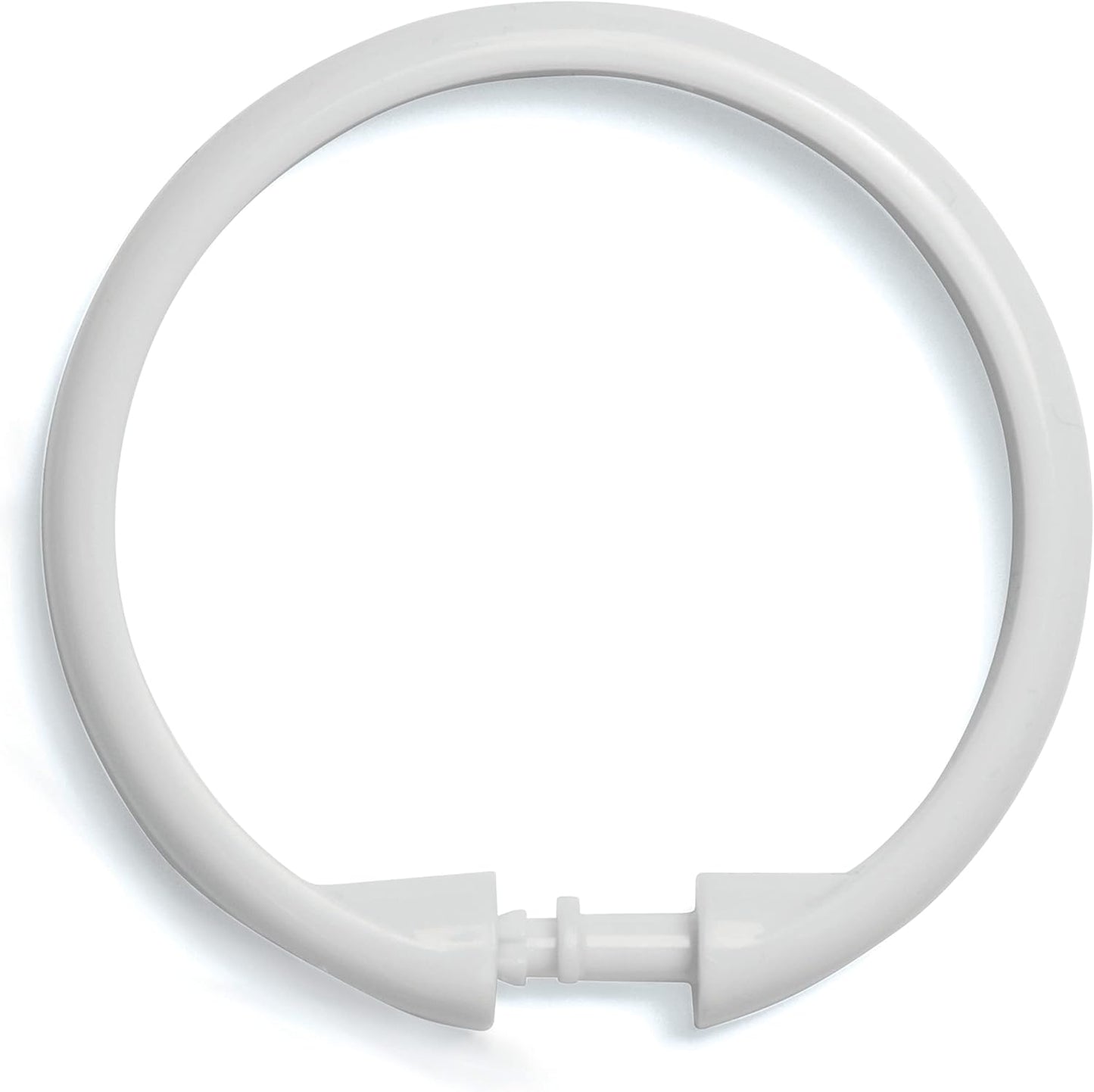 Kenney Rust-Proof Shower Rings - Easy Snap Closure