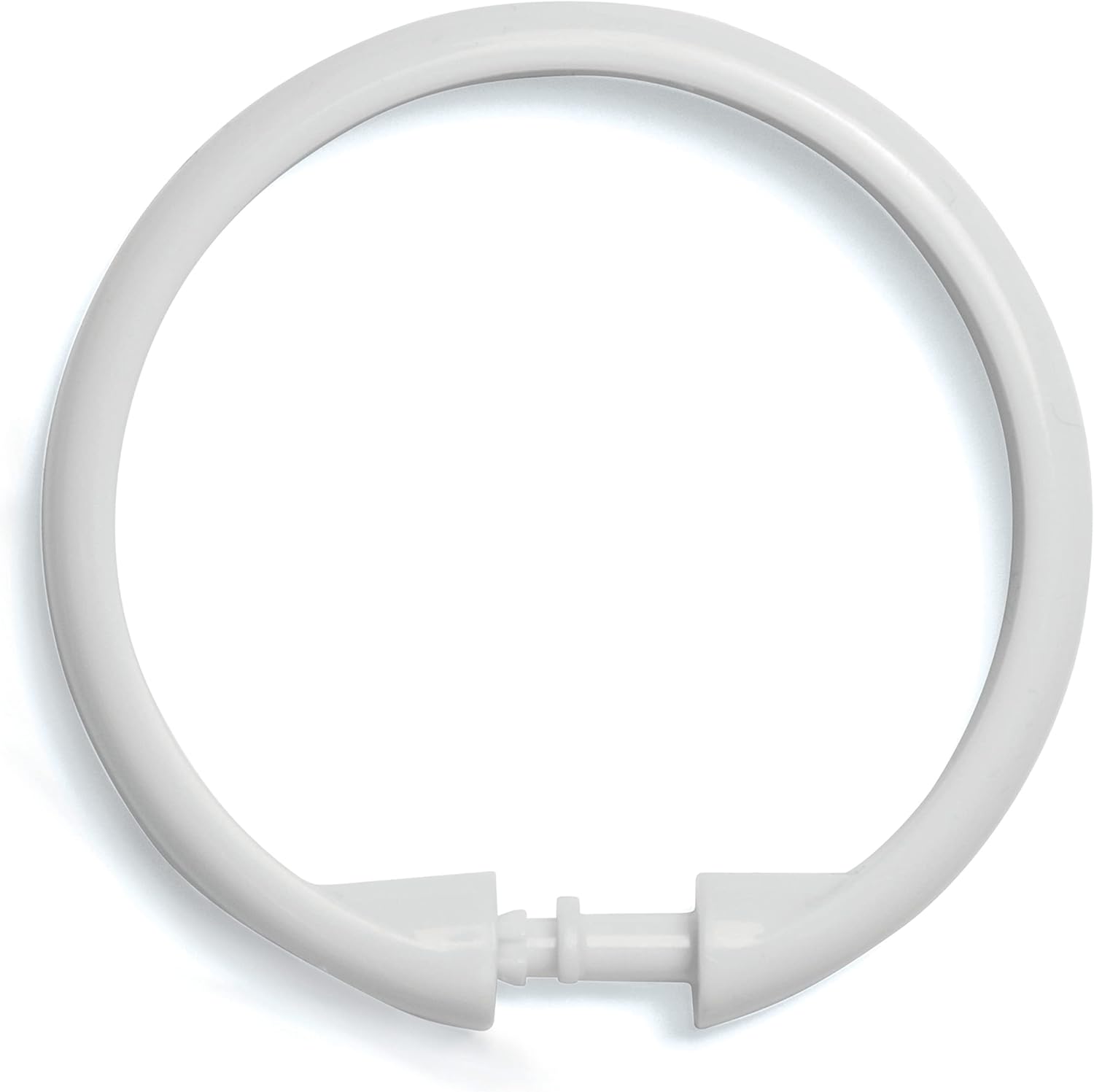 Kenney Rust-Proof Shower Rings - Easy Snap Closure