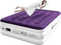 CHILLSUN Air Mattress Full 18in Raised Comfort - Built-in Pump