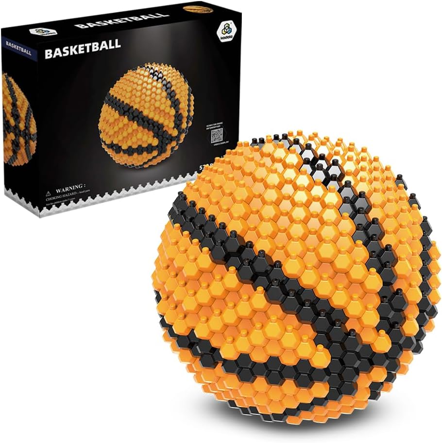 Basketball Building Block Set for Adults - 579 Pieces Fun Toy