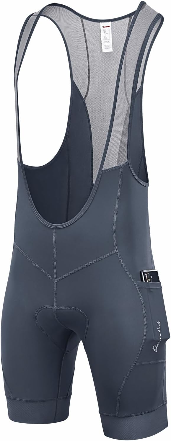 Przewalski Mens 3D Padded Cycling Bib Shorts for Ultimate Comfort