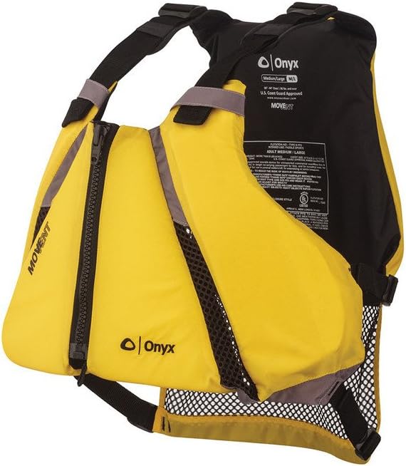 Onyx MoveVent Curve Paddle Sports Life Vest for Comfort and Safety