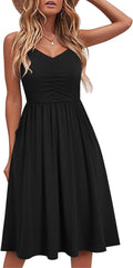 YATHON Casual Dresses for Women Sleeveless A Line Sundress
