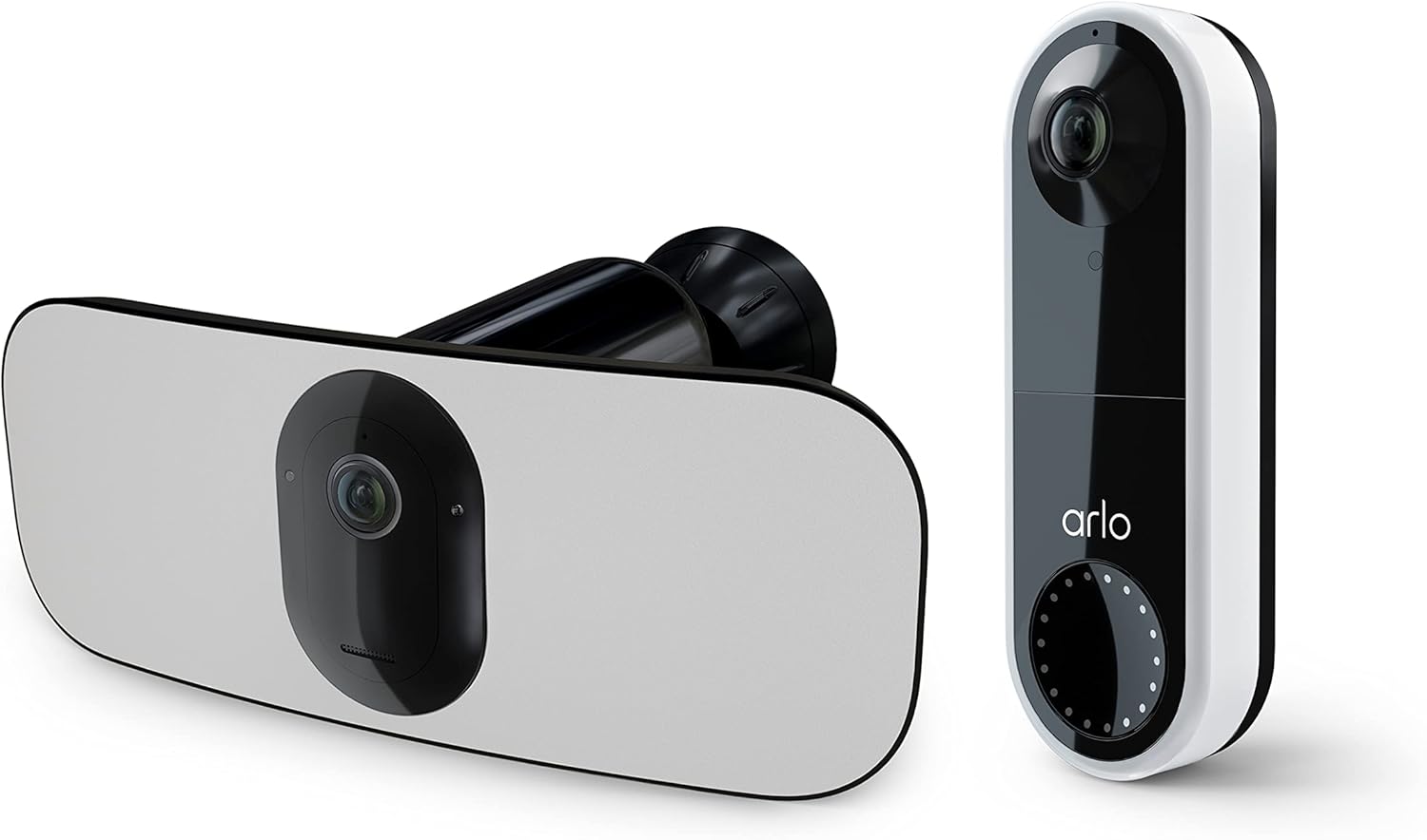 Enhanced Security: Arlo Video Doorbell & Floodlight
