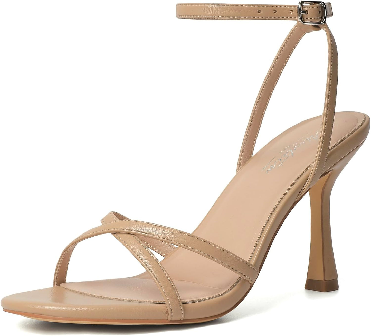 Mostrin Strappy Heels for Women - Chic Lace Up Ankle Sandals