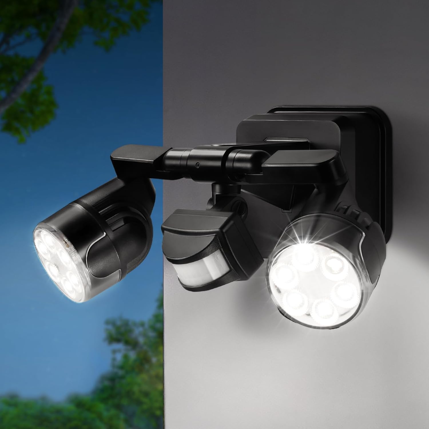 OREiN 450 Adjustable Outdoor Security Light with Motion Sensor