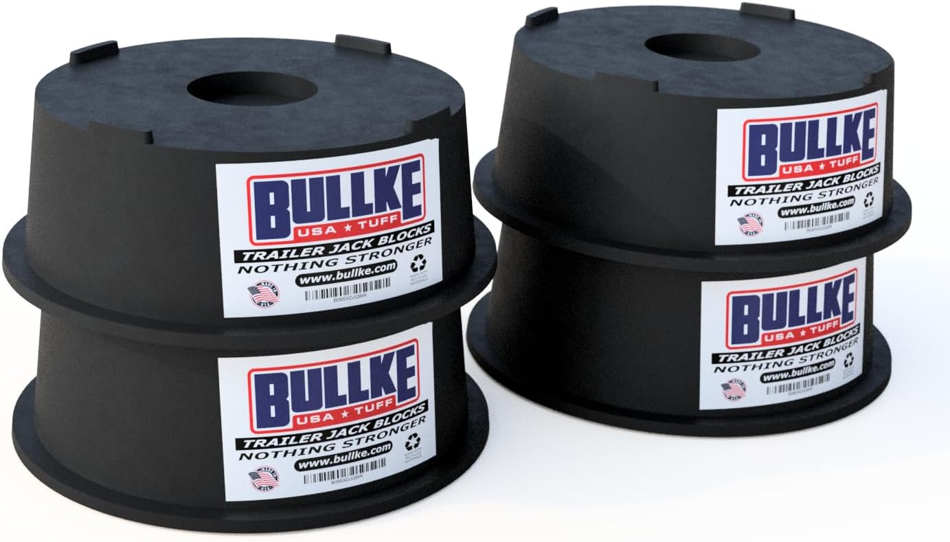 Original USA Made Strongest Trailer Jack Blocks for RVs