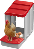 Chicken Nesting Box 1 Hole Nesting Box for Chicken Coop - Rolling Egg