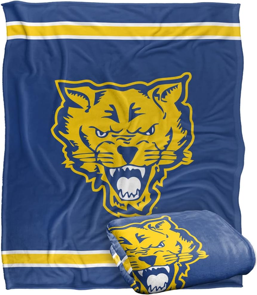 Collegiate Primary Logo Silky Touch Throw Blanket Collection