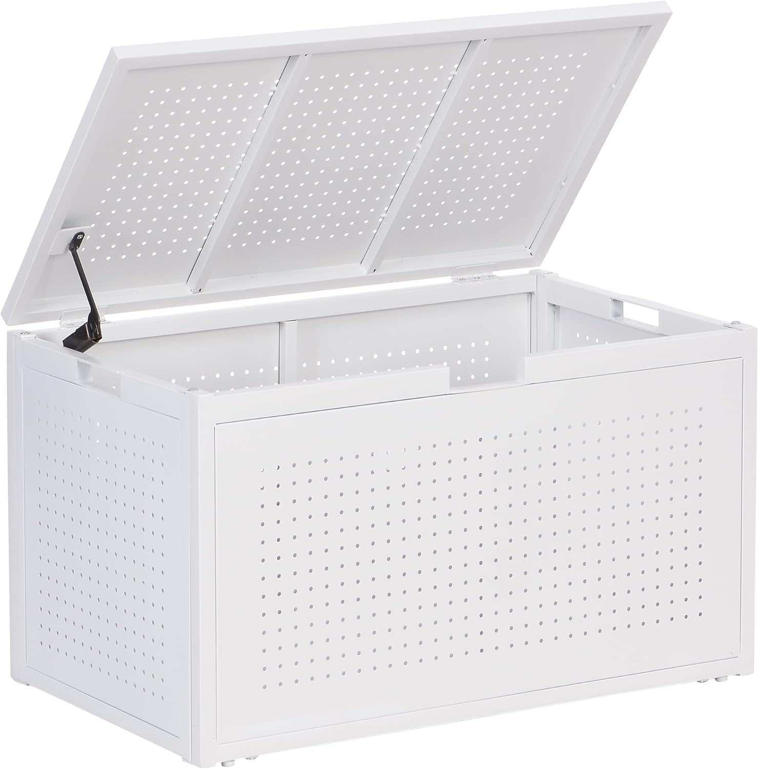 eHemco Heavy-Duty Metal Sheet Storage Trunk for Home Use