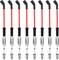 8 Pcs Spark Plug Wires Set & 41-110 Iridium Spark Plugs Compatible
