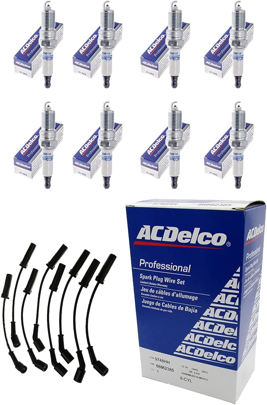 ACD-OEM 41-962 Double Platinum Spark Plugs for LS Engines