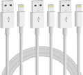 3-Pack 6ft Lightning Cable for iPhone - Fast Charging, MFi Certified
