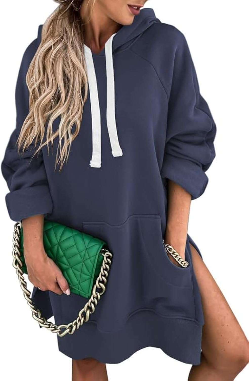 SHEWIN Women's Oversized Casual Pullover Dress for All Occasions
