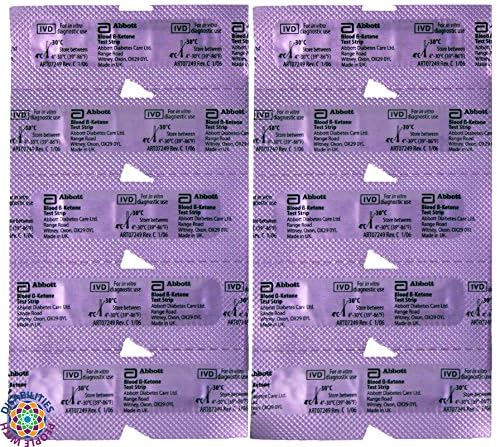Precision Xtra Blood Ketone Test Strips for Accurate Testing