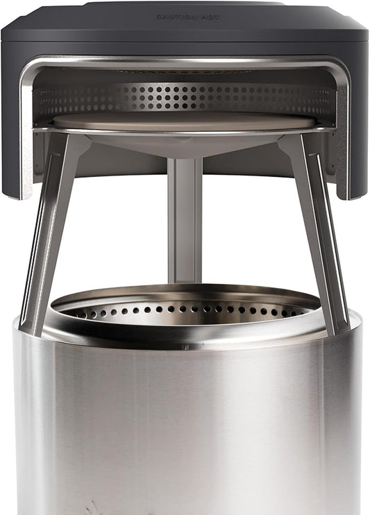 Solo Stove Bonfire Pi Fire Pizza Oven Accessory for Fire Pit