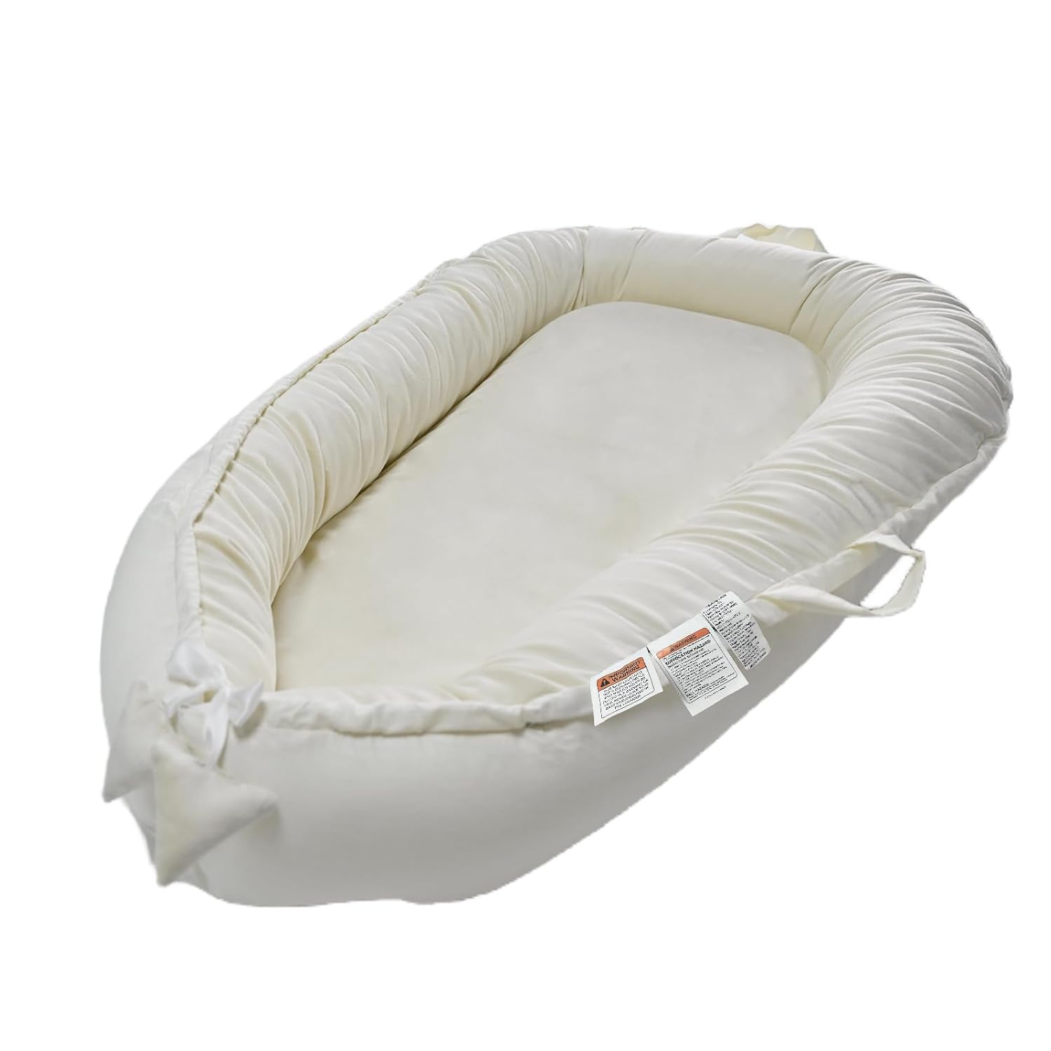 Adjustable 100% Cotton Baby Lounger for Co-Sleeping