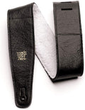 Ernie Ball Italian Leather Guitar Strap with Fur Padding Comfort