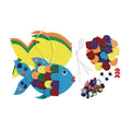 Colorations Fancy Fish Kit for 12 - Mess Free Craft Fun for Kids